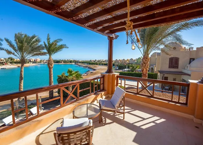 Charming Lagoon With Pool Egyptian Style -sabina 117