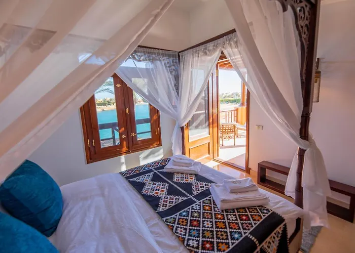 Charming Lagoon With Pool Egyptian Style -sabina 117 *