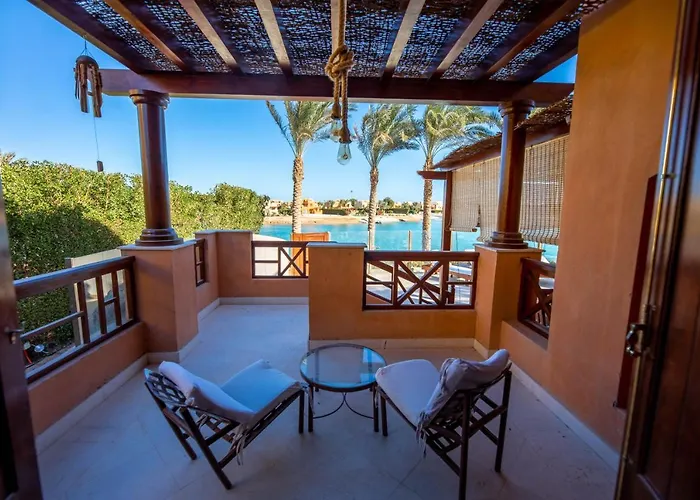 Charming Lagoon With Pool Egyptian Style -sabina 117 *