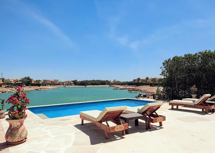 Charming Lagoon With Pool Egyptian Style -sabina 117 * Hurgada