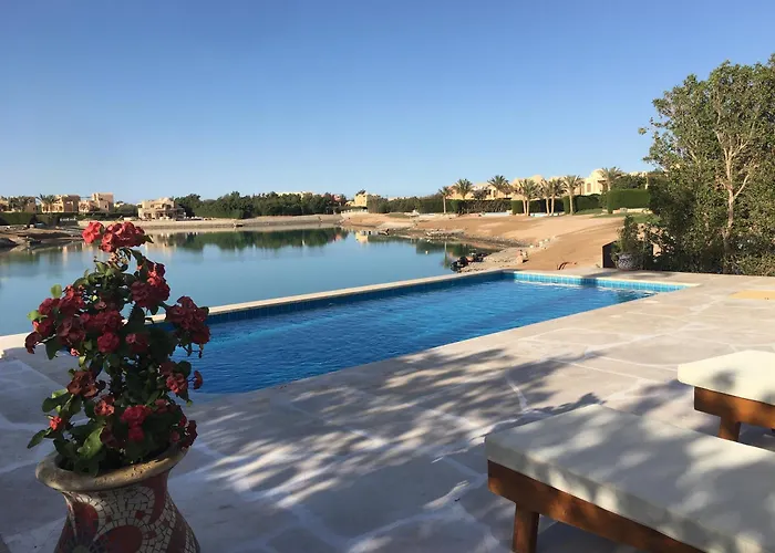 Charming Lagoon With Pool Egyptian Style -sabina 117 *